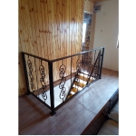 Перила с элементами ковки-7_1